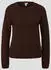 s.Oliver Pullover mit Rippstruktur und Rollkanten braun 2182066.89W0.