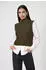 Monari Pullover Weste Regular Fit mit Stehkragen (809984) olive