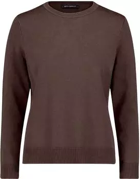 Betty Barclay Strickpullover mit Rundhalsausschnitt (53422907) muskat