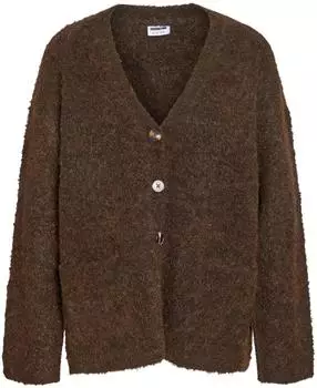 Noisy May NMDOLLY Strickjacke (NOI9cak003000001) braunmeliert