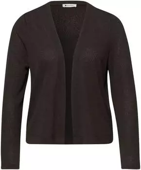 Street One Langarm Jacke in offener Passform (A324788) espresso brown