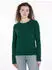 Tommy Hilfiger Cable Knit Soft Wool Pullover (WW0WW43586) ornamental grün