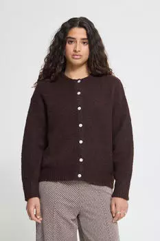 ICHI IHLULS Strickjacke (43508060) chicory coffee