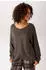 Aniston Strickpullover in trendiger Farbpalette mit lockerer Passform (86019756) grau/braun