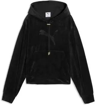 Puma Essentials Elevated Velour Hoodie (694020) schwarz