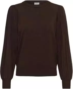 Kaffe KAlone Strickpullover (10507905) coffee bean