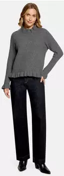 Cartoon Pullover grau