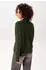 Aniston Feinstrick Pullover mit Jacquard-Muster (72855260) grün-meliert