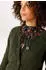 Aniston Feinstrick Pullover mit Jacquard-Muster (72855260) grün-meliert