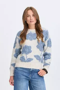 B.Young BYMANDA Strickpullover (78000511) fugde flower