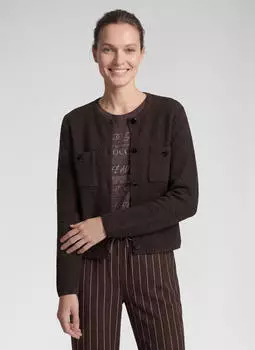 Rabe Cardigan mit dekorativen Kn&ouml;pfen (65155028) braun/mokka