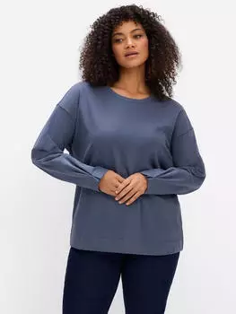 Sheego Sweatshirt Oversize (225713) rauchblau