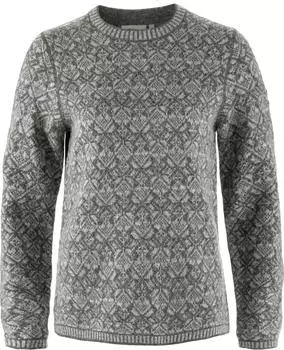 Fjällräven Snow Round Neck Strickpullover grau (Damen) (F14600253-020)