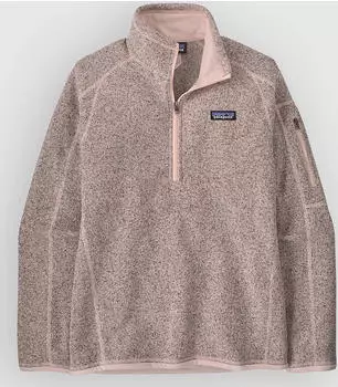 Patagonia Better Sweater 1/4-Zip Fleece Pullover pink frost (Damen) (25618-PKFR)