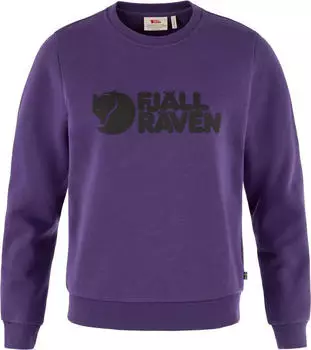Fj&auml;llr&auml;ven Logo Sweatshirt dark violet (Damen) (F84143-425)
