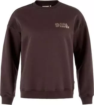 Fjällräven Classic Sweatshirt black oak (Damen) (F14600186-294)