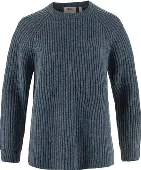 Fjällräven Övik Rib Strickpullover navy (Damen) (F14600183-560)