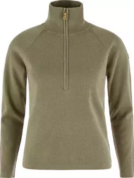 Fjällräven Övik Lite Half Zip Pullover light olive (Damen) (F14600257-622)