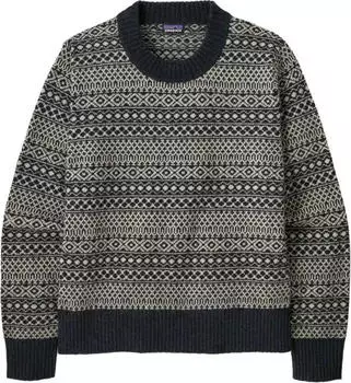Patagonia Recycled Wool Blend Strickpullover fireside: sunken blue (Damen) (51025-FSKB)