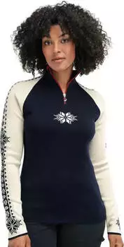 Dale of Norway Geilo Strickpullover navy/off white/raspberry (Damen) (82311-C00)