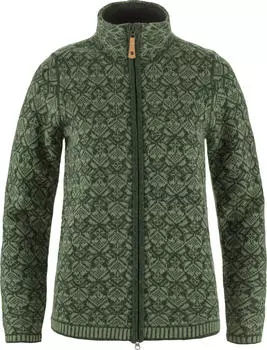 Fjällräven Snow Strickjacke deep forest (Damen) (F89912-662)