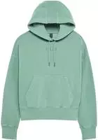 Fox 32830-266-S, Fox Wordmark Fleece Damen Hoodies gruen Gr&ouml;&szlig;e S Lifestyle