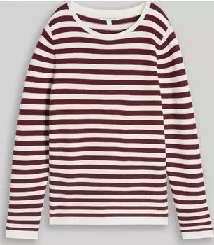 Tom Tailor Rundhalsausschnitt Strickpullover (Damen)