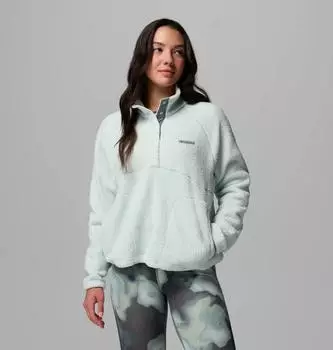 Columbia Jasper Ridge Pebbled Fleece Half Snap Pullover tea light/sedona sage (Damen) (2142381-309)