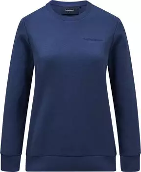 Peak Performance Original Small Logo Crew Sweatshirt blue shadow (Damen) (G79575-010)