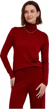 Falke Casual Wool Rollkragen Pullover red velvet (Damen) (64940-8264)