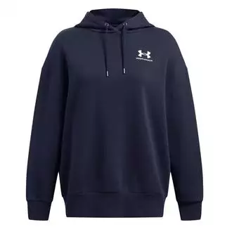 Under Armour Icon Fleece Oversize Hoodie midnight navy/white (Damen) (1379495-410)
