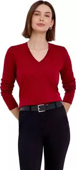 Falke Casual Wool Pullover red velvet (Damen) (64929-8264)