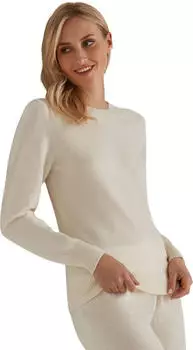 Falke Luxury Rundhals Pullover off-white (Damen) (64906-2040)