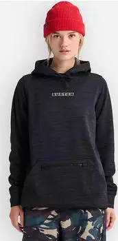 Burton Oak Long Hoodie true black heather (Damen) (208401-03001)