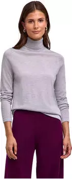 Falke Casual Wool Rollkragen Pullover light grey heather (Damen) (64940-3106)