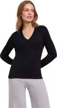Falke Casual Wool Pullover schwarz (Damen) (64929-3000)
