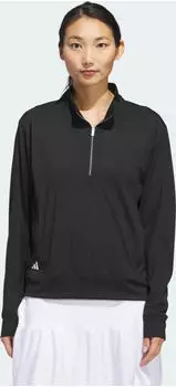 adidas Womens Ultimate365 Half-Zip Layering Pullover schwarz (Damen) (IN2547)