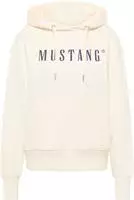 Mustang 1013934000001, Mustang Damen Sweatshirt Style Margo, offwhite