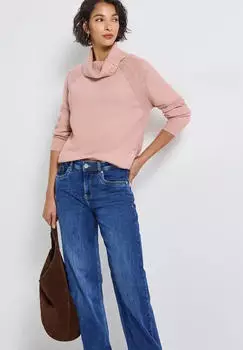 Street One Stehkragen Pullover faded rose mel. (Damen) (A30330416913)