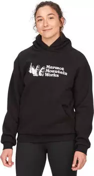 Marmot MMW Hoodie schwarz (Damen) (M15595-001)