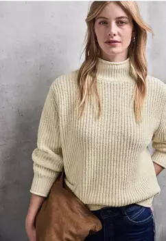 Street One Turtleneck Pullover soft beige (Damen) (F30333016351)