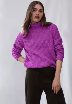 Street One Turtleneck Pullover floral pink (Damen) (F30333017165)