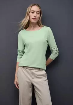 Street One Basic Langarm Sweatshirt pale mint green (Damen) (A32420117302)