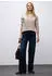 Street One Kuscheliger V-Neck Pullover sandstone mocha mel. (Damen) (A30330517013)