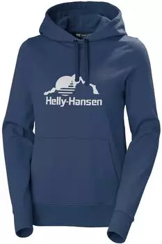 Helly Hansen Nord Graphic Hoodie ocean (Damen) (62981-585)