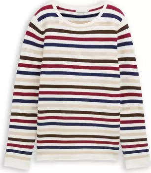 Tom Tailor Rundhalsausschnitt Strickpullover (Damen)