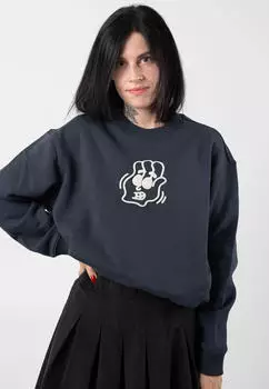 Element Say Hi Sweatshirt blue nights (Damen) (ELJSF00125-BST0)