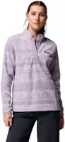 Columbia 2085611-554-XS, Columbia Benton Springs Printed 1/2 Snap Damen Pullover lila