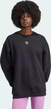 adidas Essentials Oversized French Terry Sweatshirt schwarz (Damen) (IY9630)