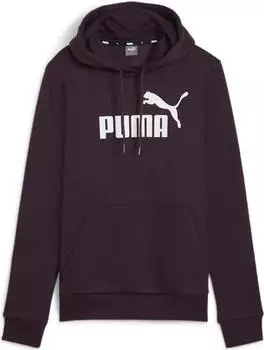 Puma Essentials Logo FL Hoodie midnight plum (Damen) (586789-46)